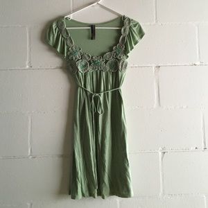 Short sleeved lightweight dress
