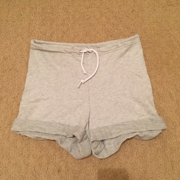 American Apparel grey sweat shorts
