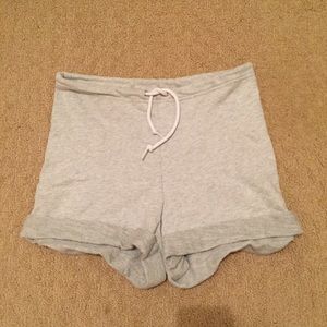 American Apparel grey sweat shorts