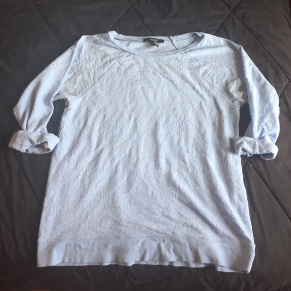 Baby blue Forever 21 t-shirt