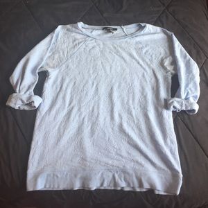 Baby blue Forever 21 t-shirt