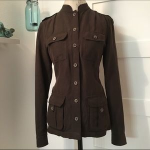 Banana Republic Military Cargo Top