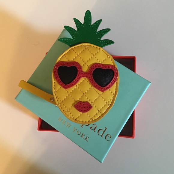 kate spade Handbags - Kate Spade pineapple coin purse