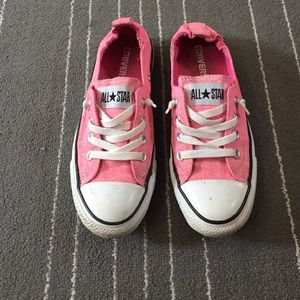 Pink Slip On Converse