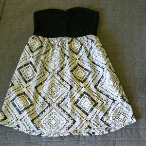 Strapless Roxy dress