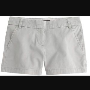 J. Crew 4" Chino Short