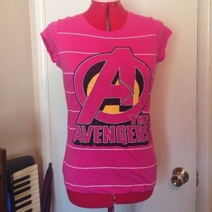Marvel Pink the Avengers tshirt