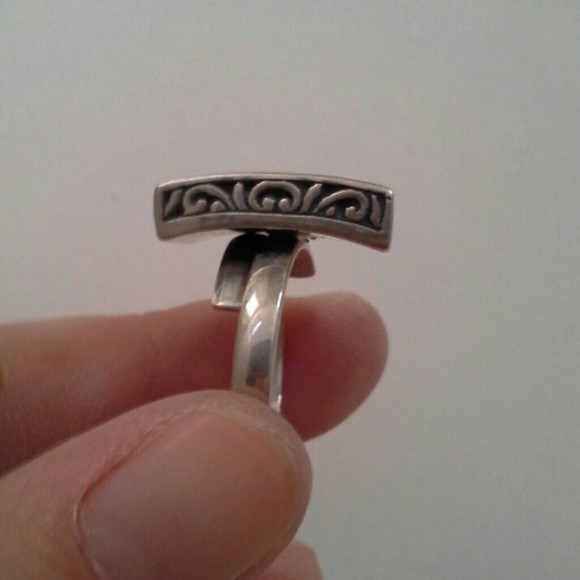 New sterling silver adjustable ring - Picture 2 of 2