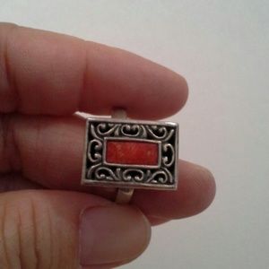 New sterling silver adjustable ring
