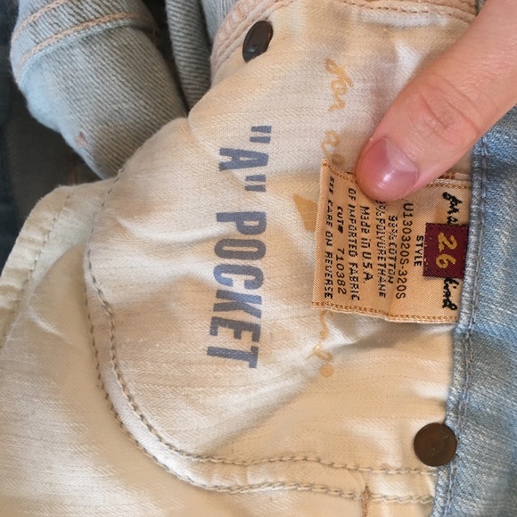 Seven for all mankind "A" pocket jeans - Picture 4 of 4