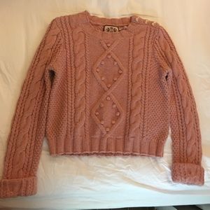 Juicy Couture cable knit sweater