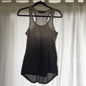 Sequined tank
