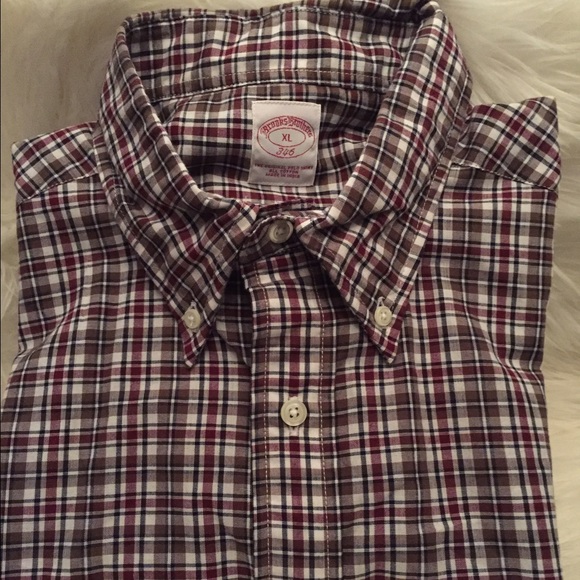 Brooks Brother Short Sleeved Dress Shirt