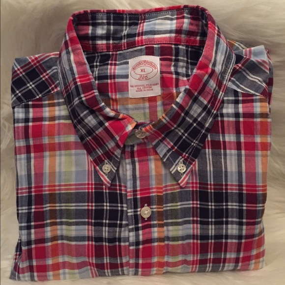 Brooks Brother Short Sleeved Dress Shirt