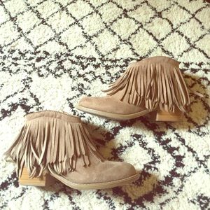 New Fringe Booties