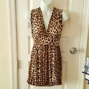 Forever 21 Leopard Dress