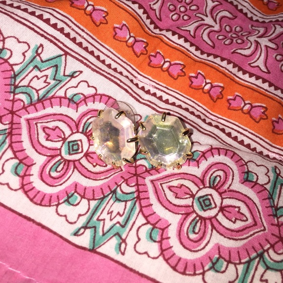 iridescent morgan kendra scott earrings