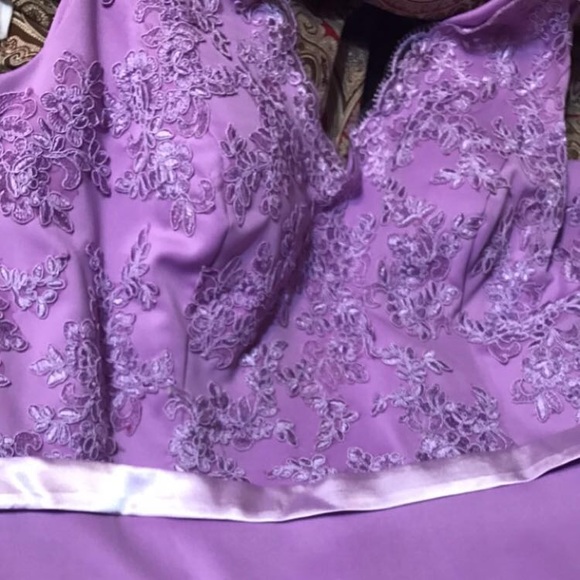 Purple dress women's size - Picture 4 of 6