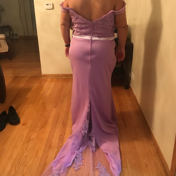 Purple dress women's size - Picture 6 of 6