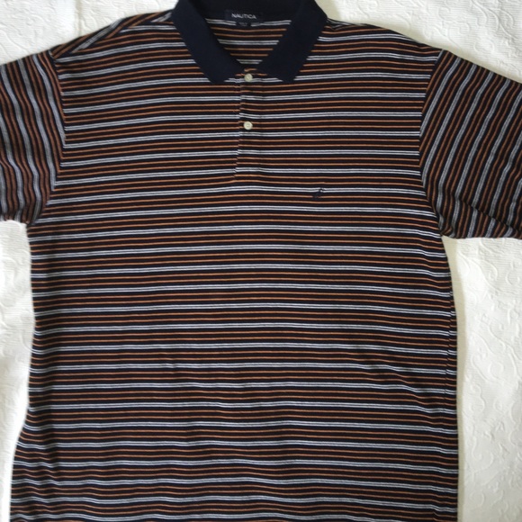 Nautica striped polo shirt