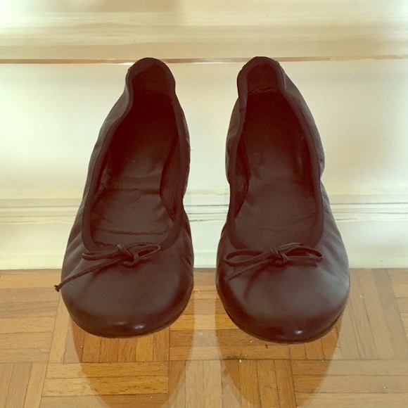 Leather Ballet Flat - Picture 1 of 2