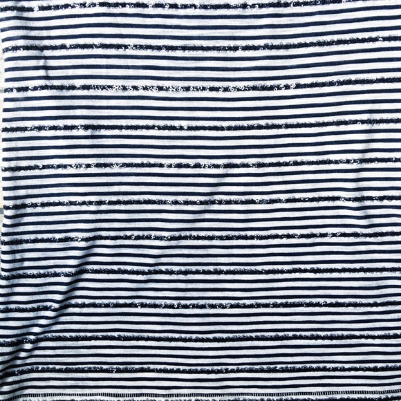 MOVING SALE 🚛 J. Crew Sequin Stripe Tank 💙 - Picture 2 of 4