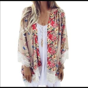 Floral Kimono