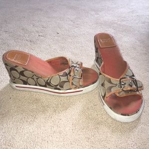 Coach wedges