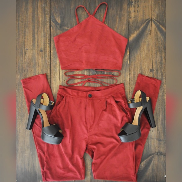 Two Piece Jumpsuit - Picture 2 of 4