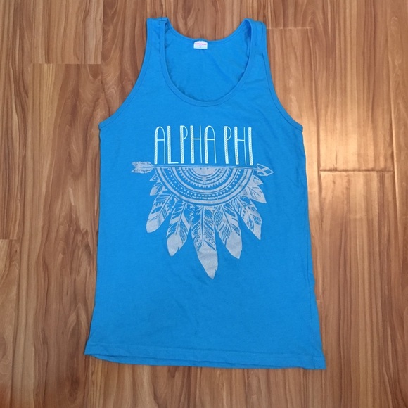 Alpha phi tank top