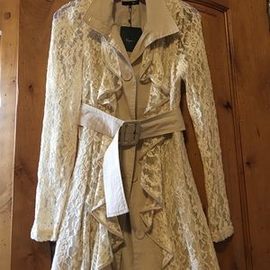 One piece lace jacket