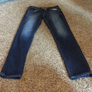Dark wash super stretch Jeggings
