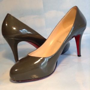 CHRISTIAN LOUBOUTIN DECLIC 90 PUMPS SZ-38