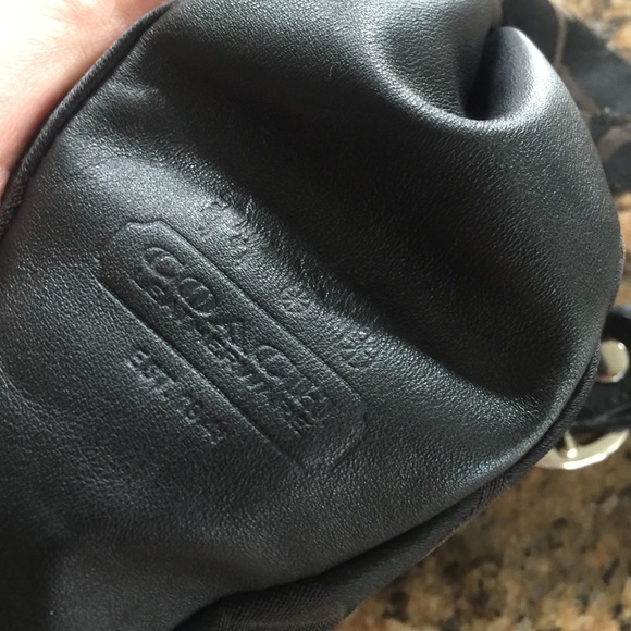 SOLD ♥️♥️♥️ Coach handbag with leather handle - Picture 4 of 4