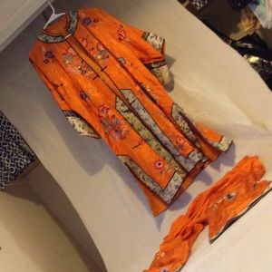 Vintage Asian pant jacket set