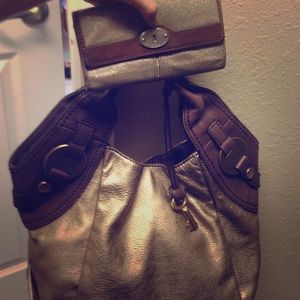 Fifty-Four by fossil bag and Fossil wallet.AMAZING