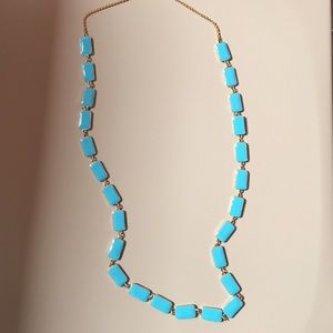 Blue stone necklace Kate spade