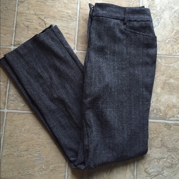 Gray trousers