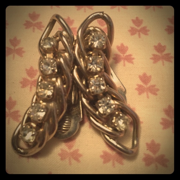 Vintage clip on ear wraps