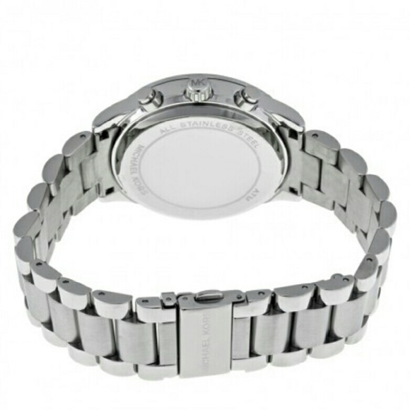 Authentic! MICHAEL KORSBrinkley Silver watch