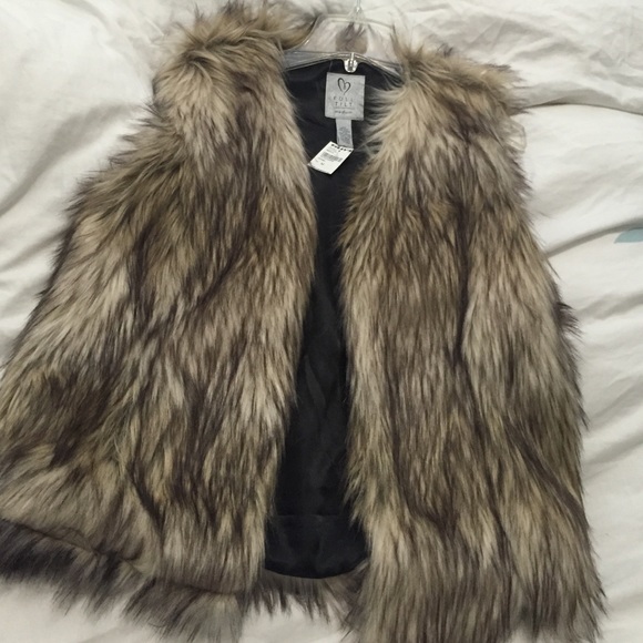 Brand new fur vest