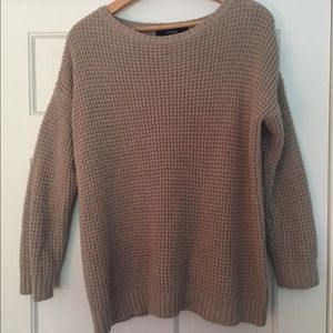 Forever 21 Tan Sweater