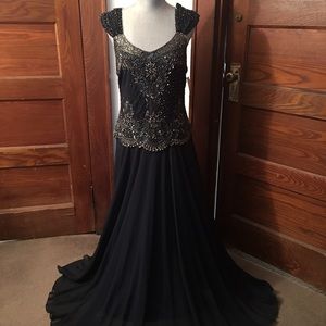 Mother of the bride dress.