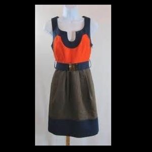 Color blocked Milly NY dress