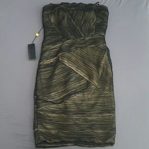 Tadashi Shoji Sequin Strapless Dress