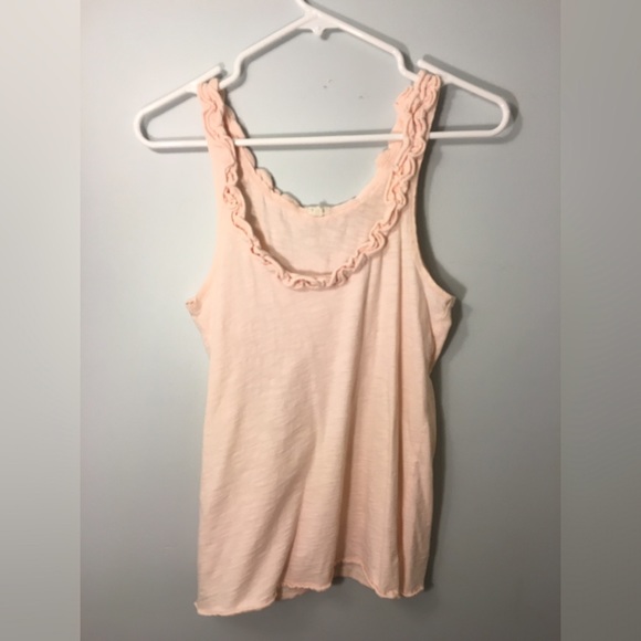 J. Crew Tank Top with Rosette Detailing
