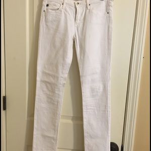 AG Adriano Golschmied white skinny jean