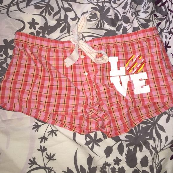 PINK pajamas shorts