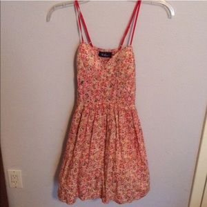 💋Pink floral dress