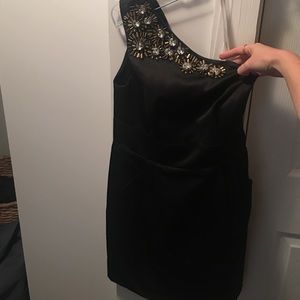 Shoshanna One-Shoulder Cocktail dress
